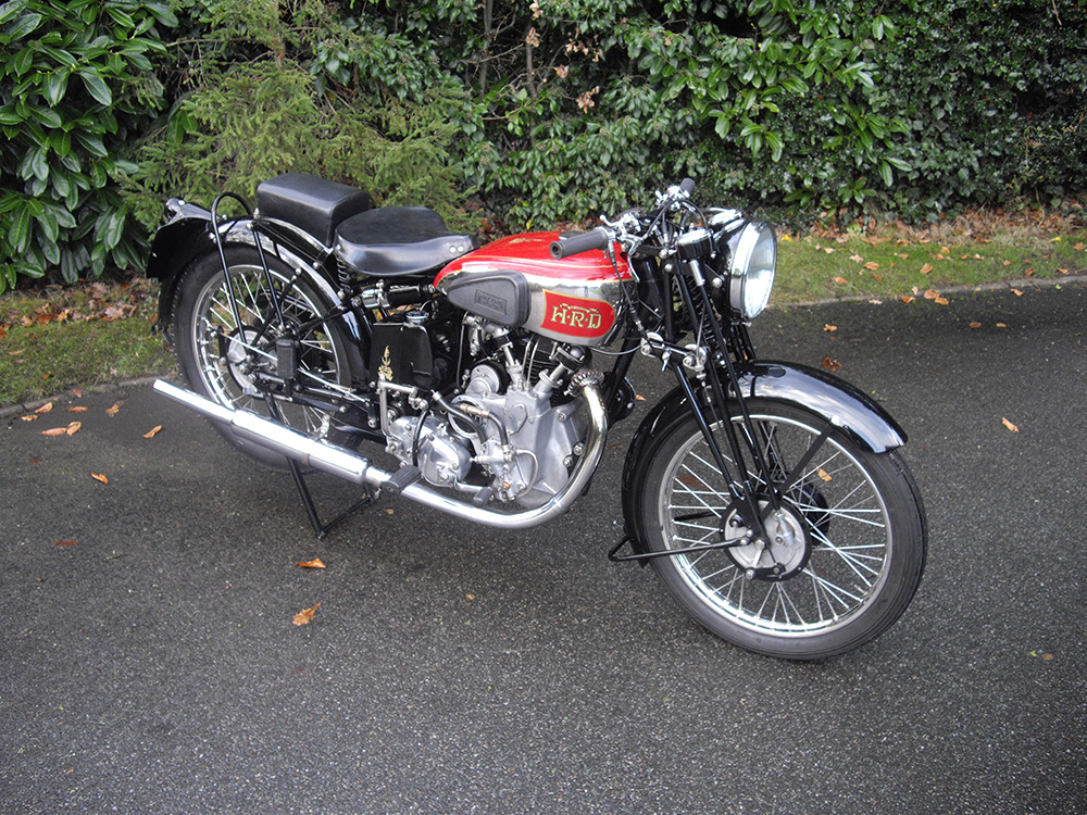 1939 Vincent Comet RHS above