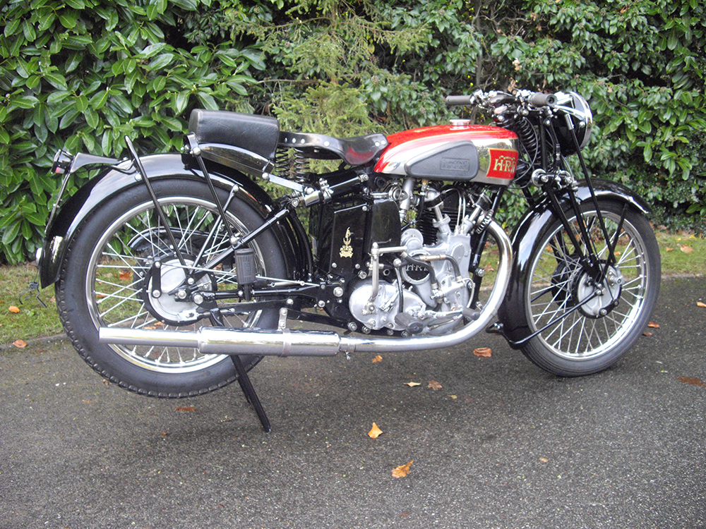 1939 Vincent Comet RHS rear