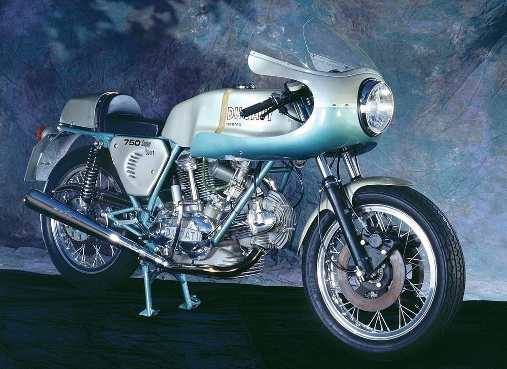 1974 Ducati 750SS Green Frame