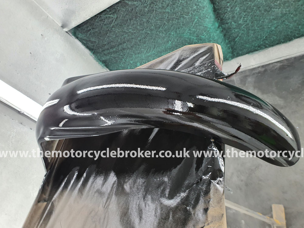 1974 Ducati 750 Sport new rear mudguard in gel coat