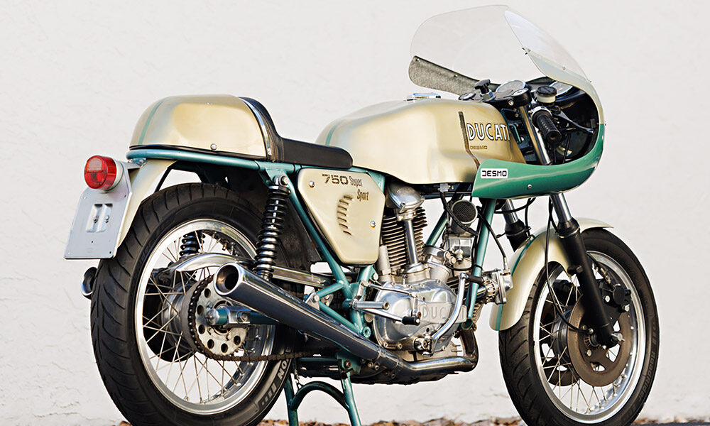 1974 Ducati 750SS RHS rear