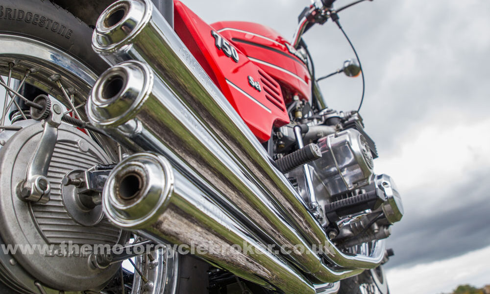 1975 Benelli Sei 750 exhausts nice