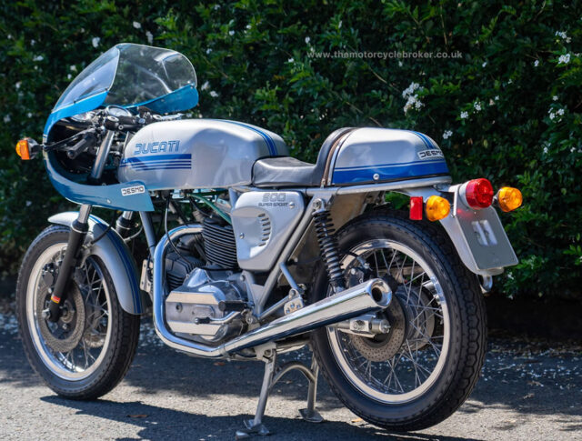 1976 Ducati 900SS LHS rear