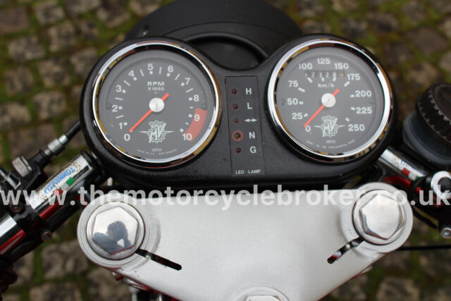 1976 MV Agusta America clocks