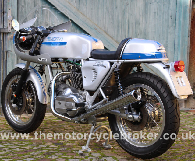 1977 Ducati 750SS LHS rear