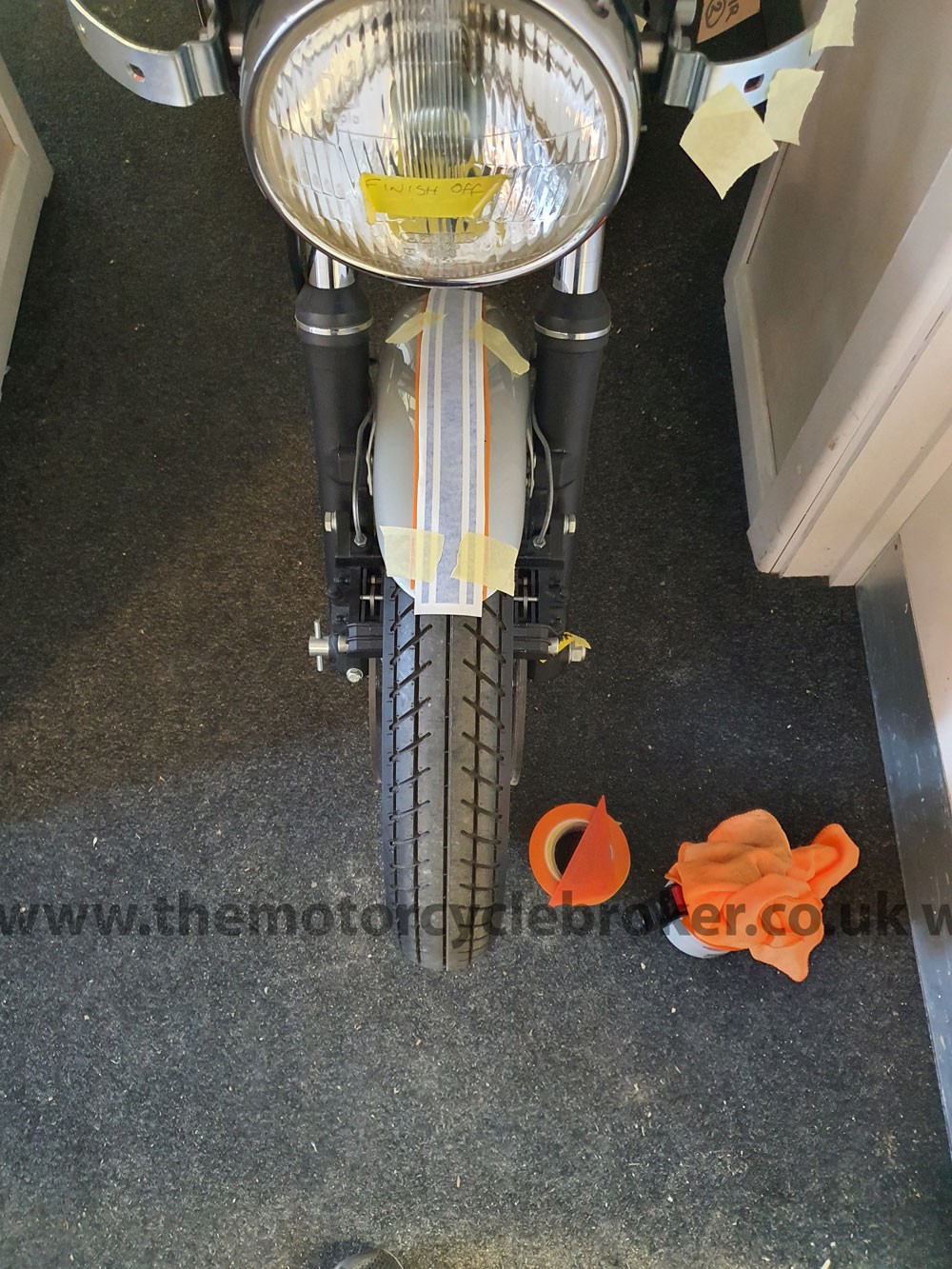 1976 Ducati 900SS front mudguard