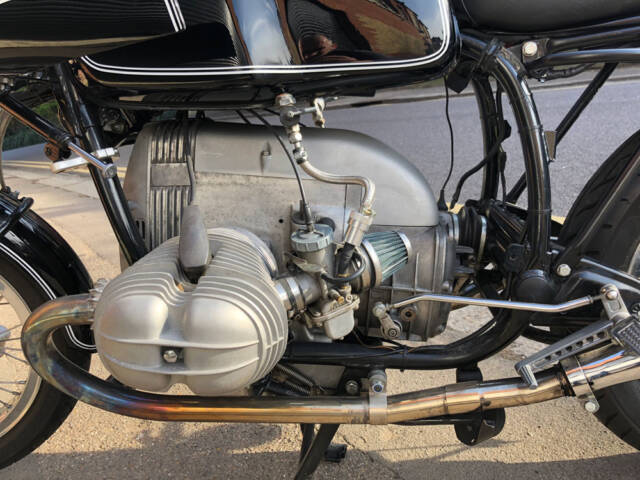 BMW Cafe racer motor LHS