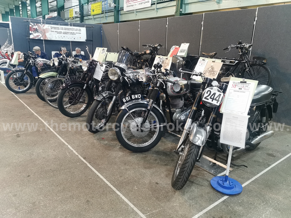 British bikes on stand at Stafford 1