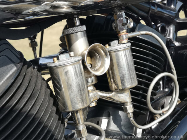 Brough Superior 11.50 Carb float bowls