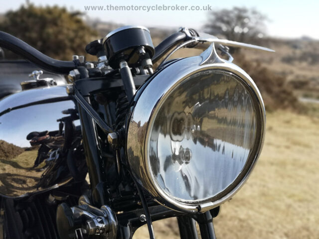 Brough Superior Front headlamp 2