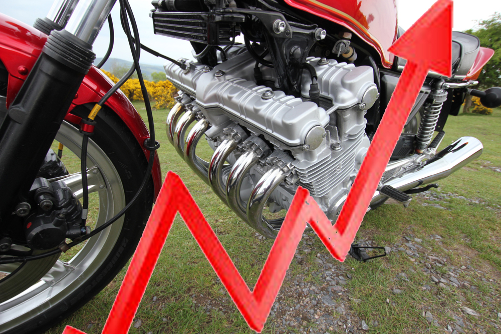 CBX 1000 with upward arrow WHEB