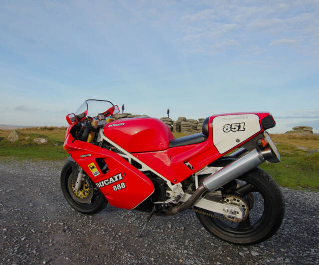 Ducati 851 SP3 rear LHS