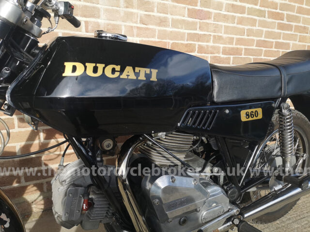 Ducati 860 GTE LHS tank etc