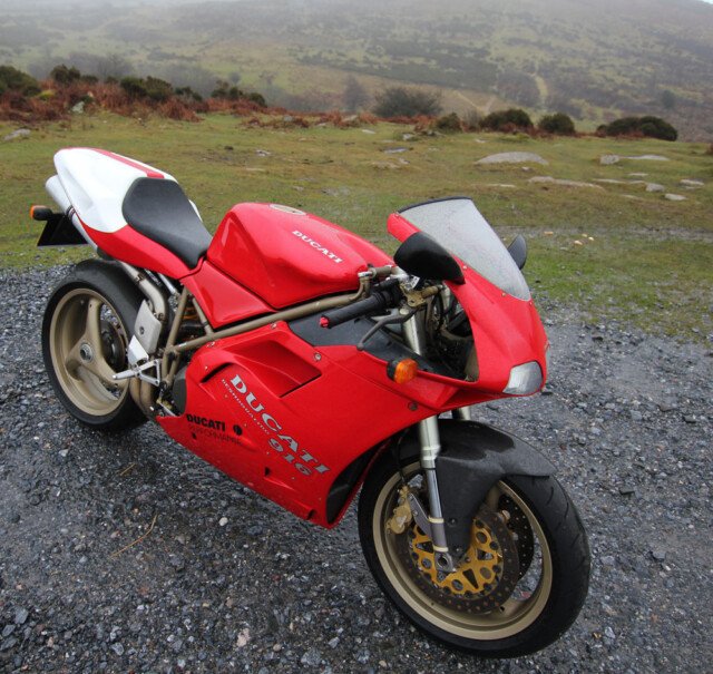 Ducati 916 SP3 above