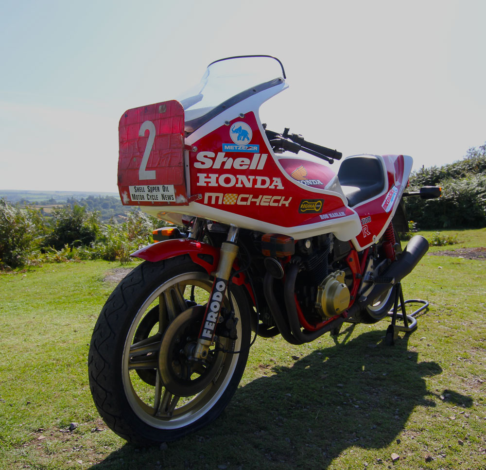 Honda CB1100R Ron Haslam Front Looow