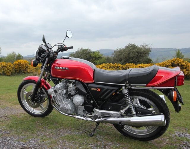 Honda CBX1000 rear left