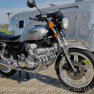 Honda CBX1000 silver RHS