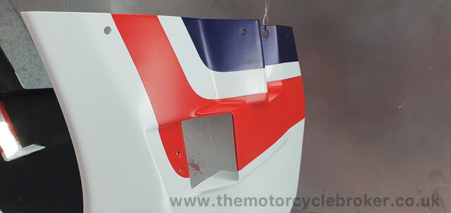 Honda VF1000R fairing painted no lacquer