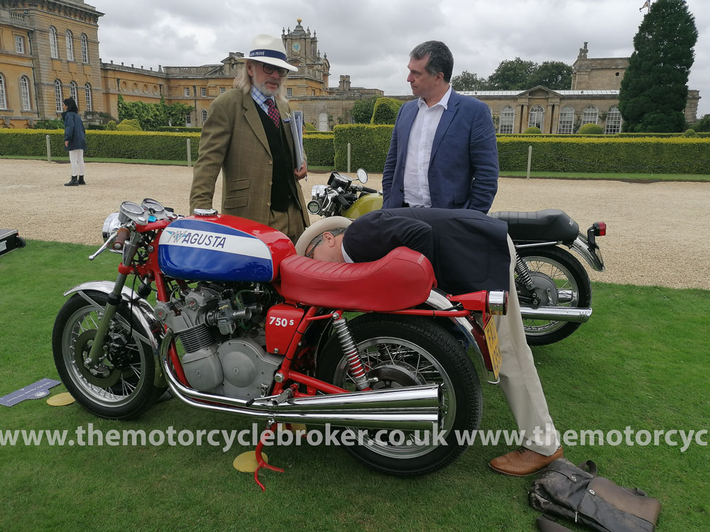 Salon Privé judges checking out the authenticity