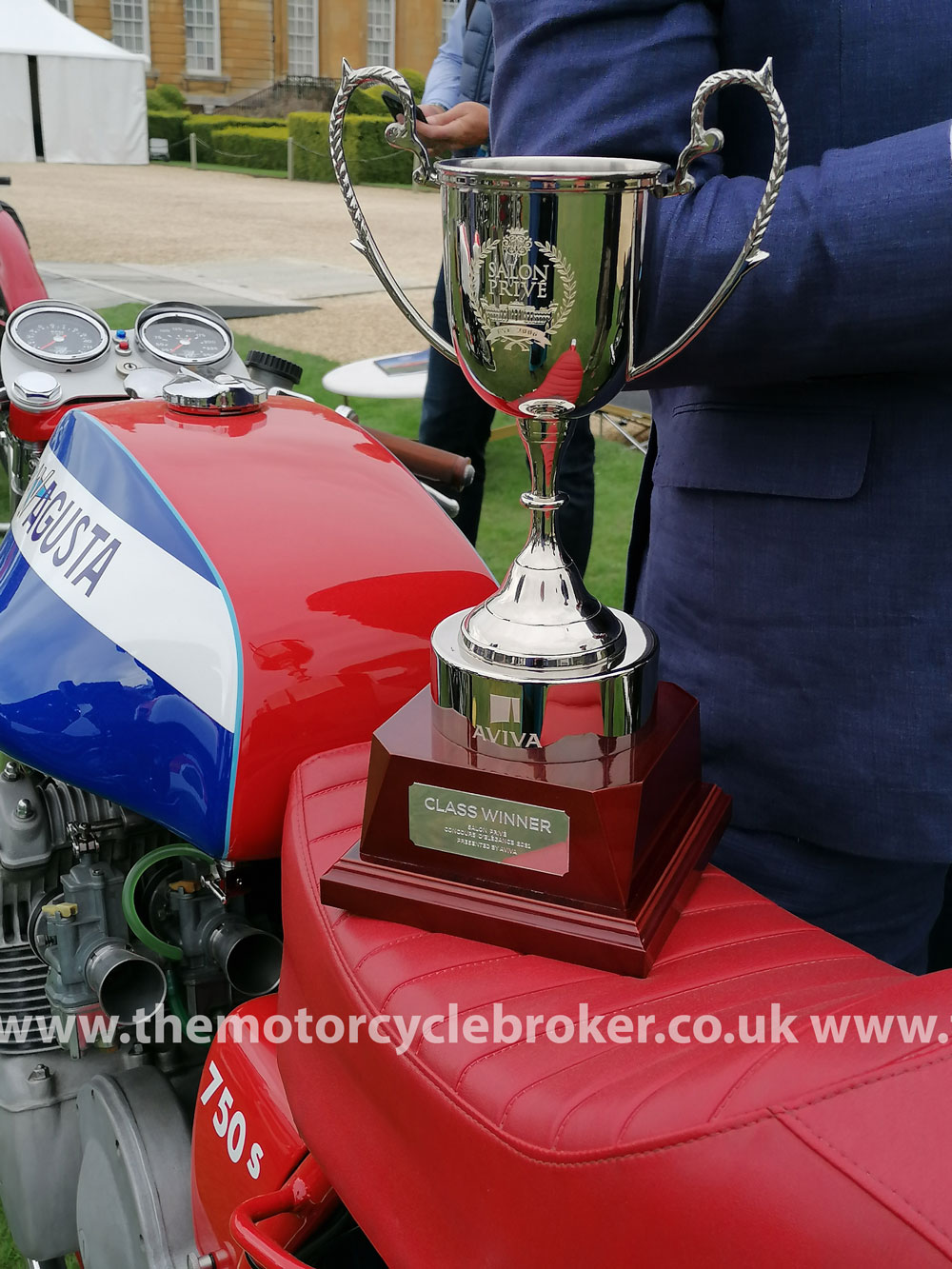 Award winning classic motorcycle