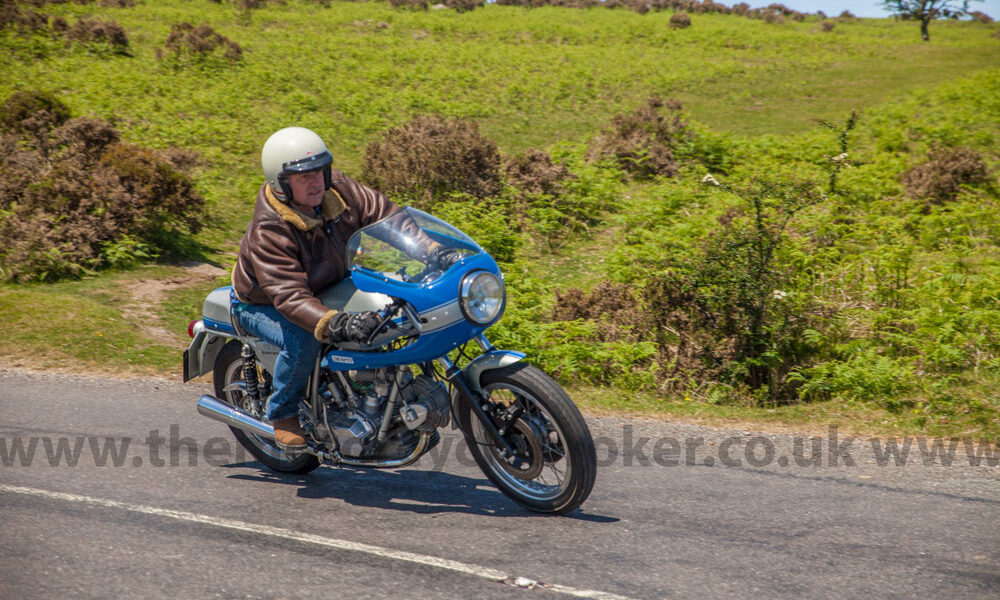 1976 Ducati 900SS RHS front ridden