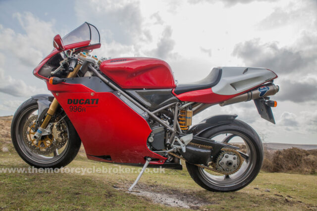 Ducati 996R left hand side