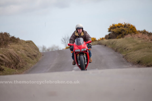 Ducati 996R head on