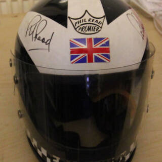 Phil Read crash helmet front