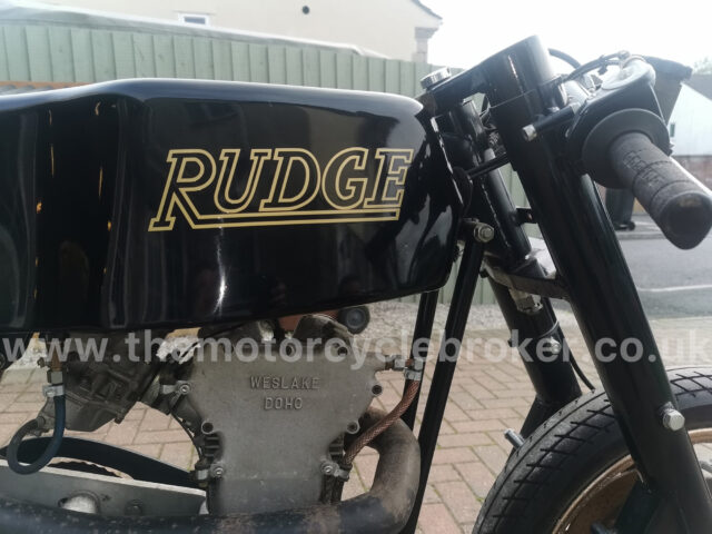 Rudge 500 fuel tank RHS