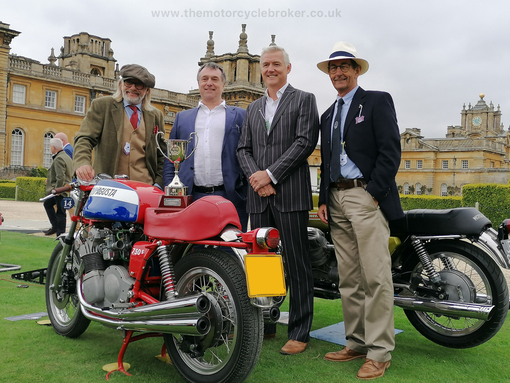 Salon Prive winner MV Agusta 750 Sport from The motorcycle broker